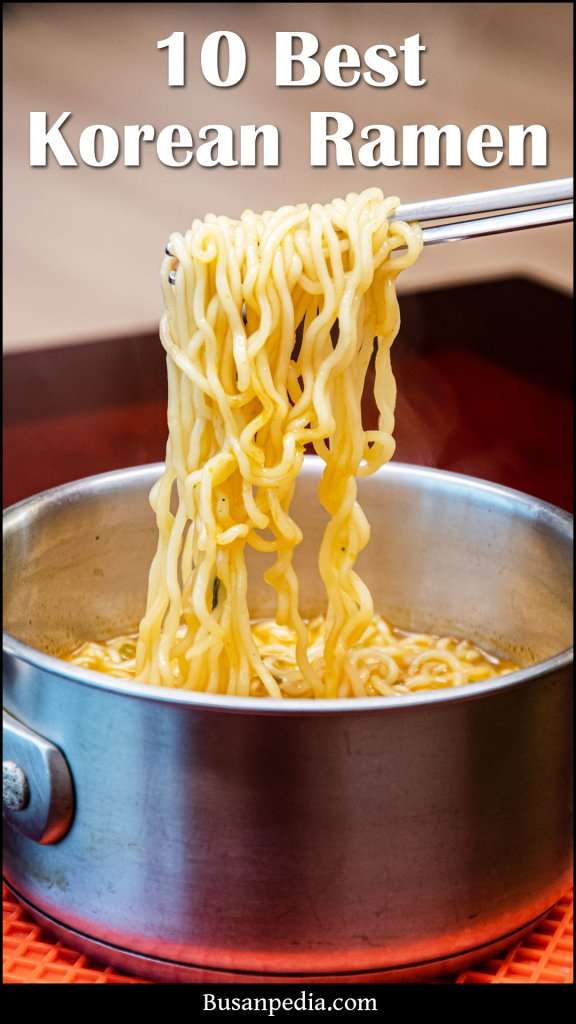 10 Best Korean Ramen for Pinterest