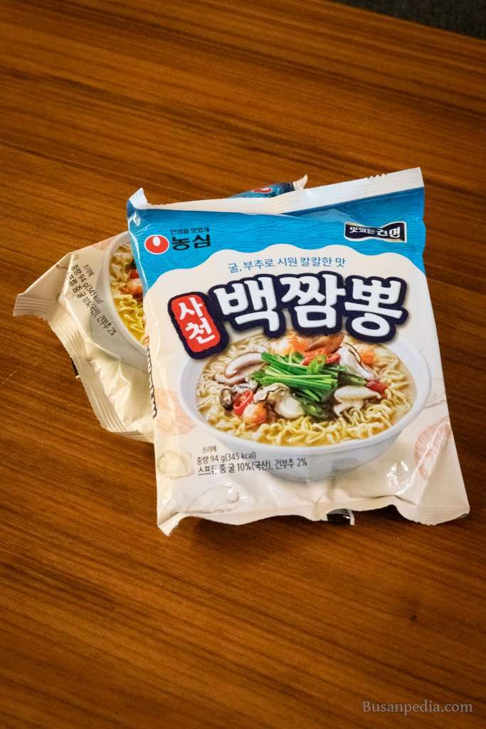 Korean Ramyeon Nongshim Sacheon Baek Jjamppong